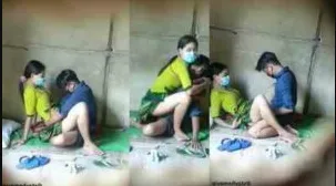 ထမိန်တောင်မနိုင်အောင် ရှယ်ဆောင့်သူလေး(ချောင်းရိုက်)