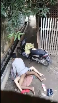 ခြံဘေးမှာပေါ်တင်ဆွဲ
